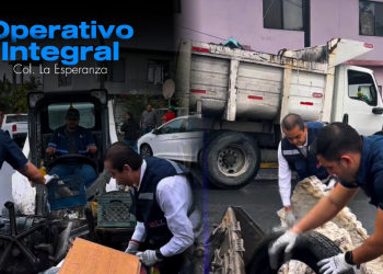 “Monterrey Limpio” Interviene La Esperanza Con Jornada Intensa De Limpieza