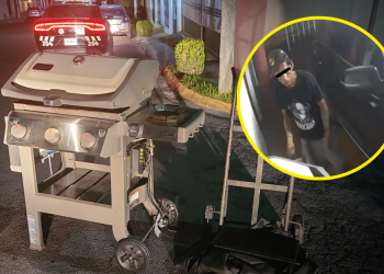 detenido por robo asador casa habitación