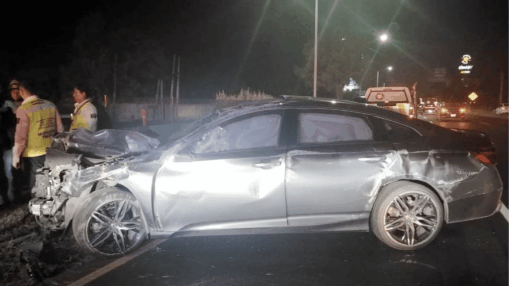 colonia el Barro - HECHOS AM accidente en carretera nacional por la colonia el Barro