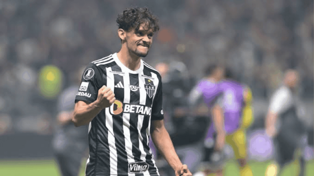 Gustavo Scarpa del Atlético Mineiro - Hechos AM