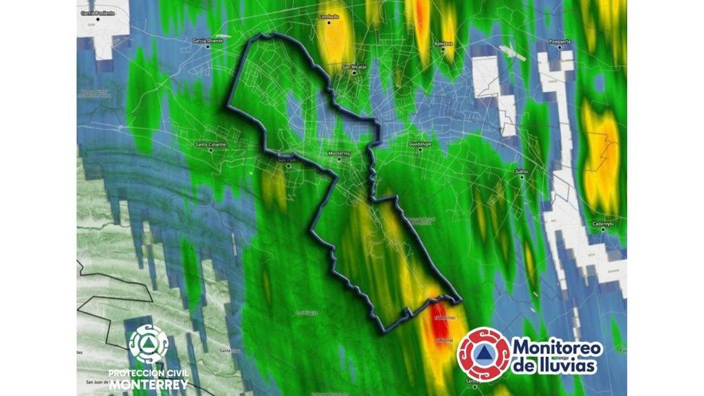 Lluvias en Monterrey